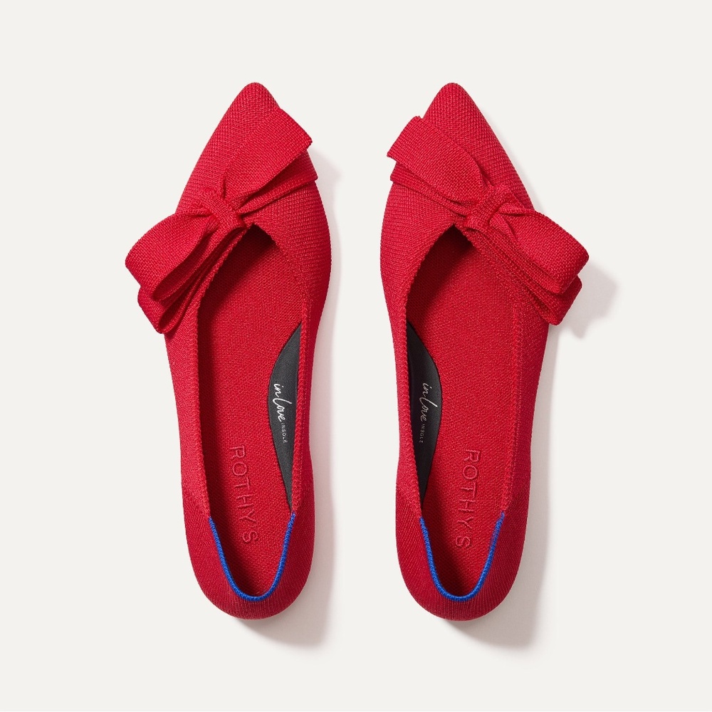 Rothy's The Bow Point II - Cupid Size 10